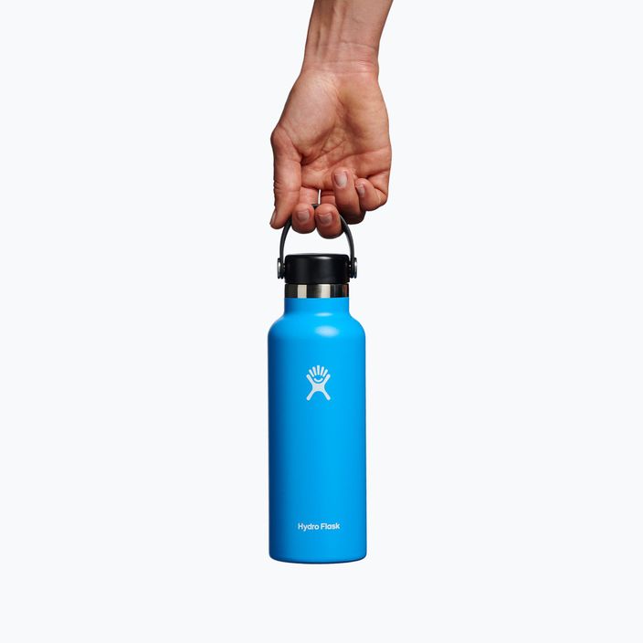 Термопляшка Hydro Flask Standard Flex 530 ml блакитна S18SX415 4