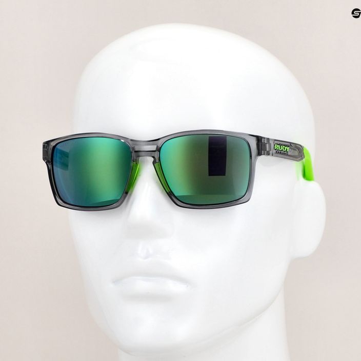 Сонцезахисні окуляри Rudy Project Spinair 57 crystal graphite/polar 3fx hdr multilaser green SP5761950000 12