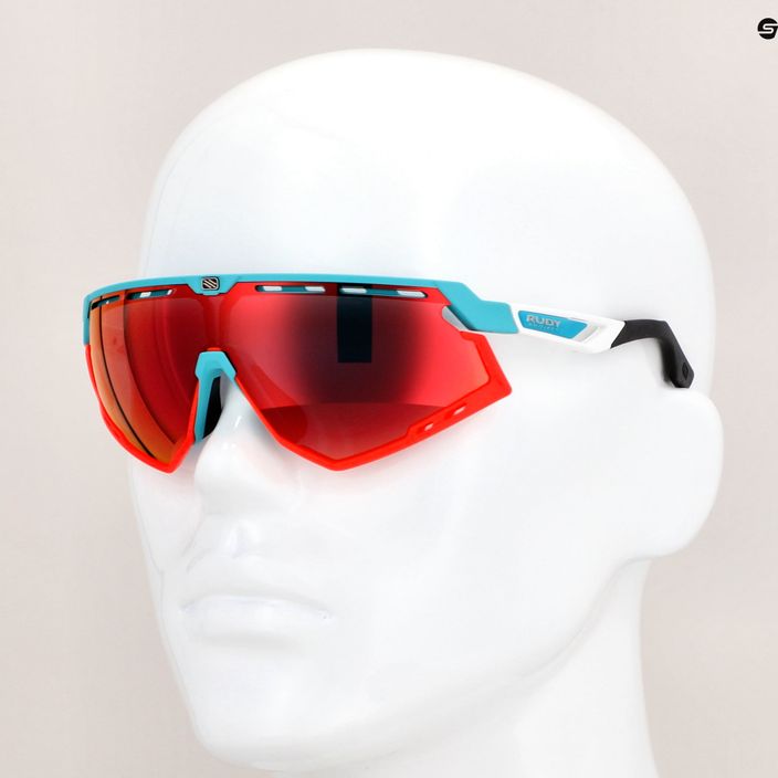 Сонцезахисні окуляри Rudy Project Defender emerald white matte / multilaser red SP5238230000 9