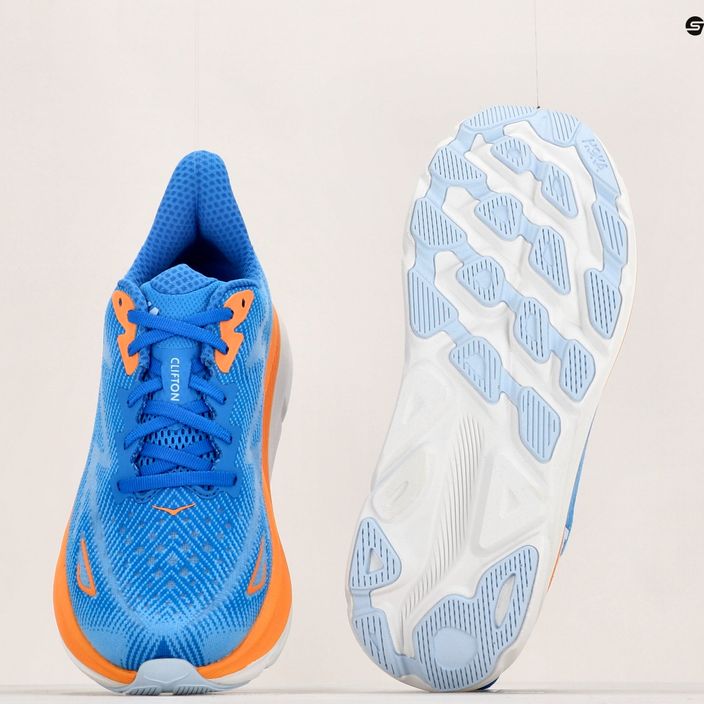 Кросівки для бігу чоловічі HOKA Clifton 9 блакитні 1127895-CSAA 12