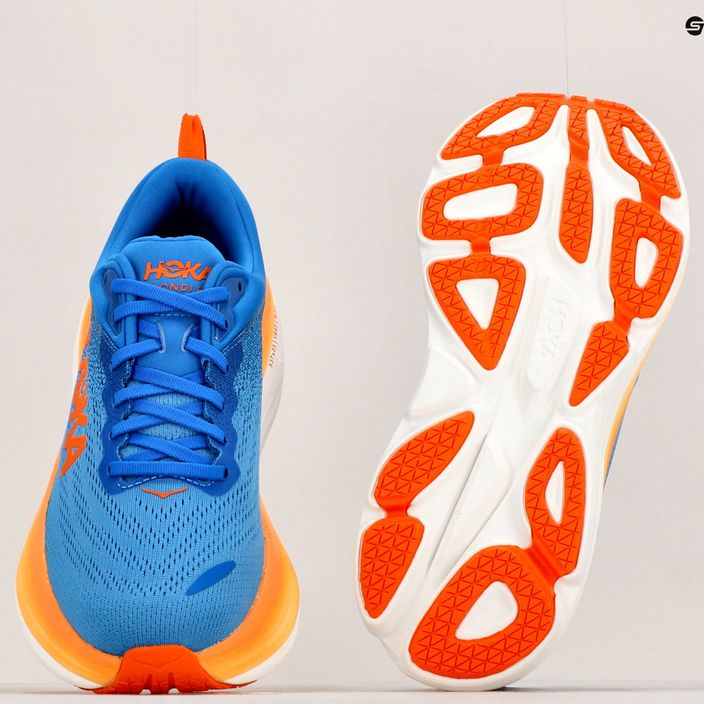 Кросівки для бігу чоловічі HOKA Bondi 8 блакитні 1123202-CSVO 24
