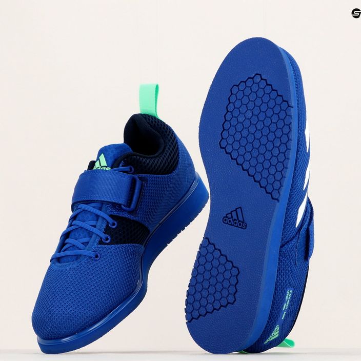 Кросівки для важкої атлетики adidas Powerlift 5 блакитні GY8922 11
