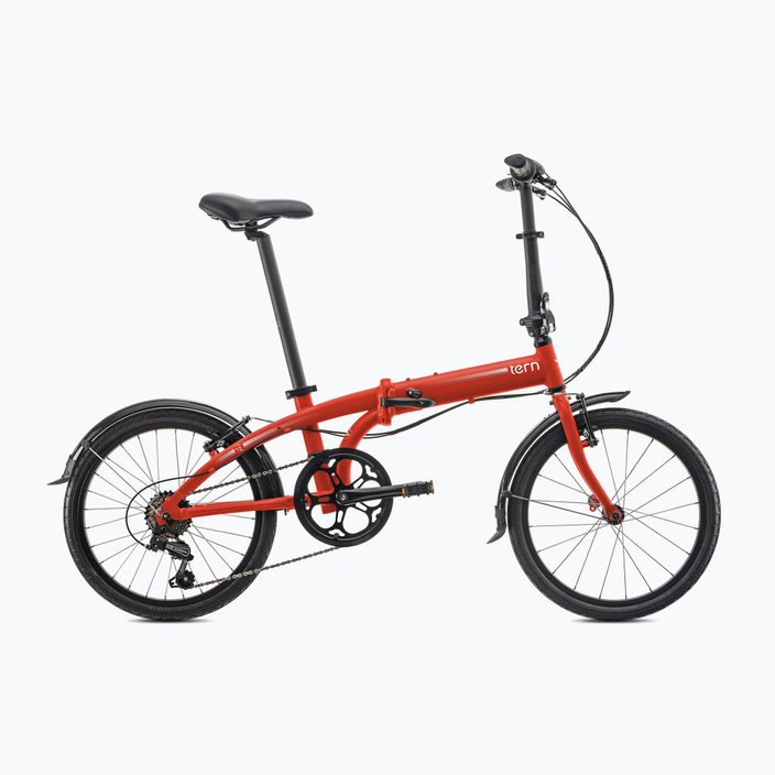 Велосипед міський складаний Tern червоний LINK B7 7