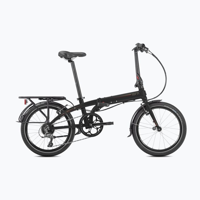 Велосипед міський складаний Tern чорний LINK D8 7