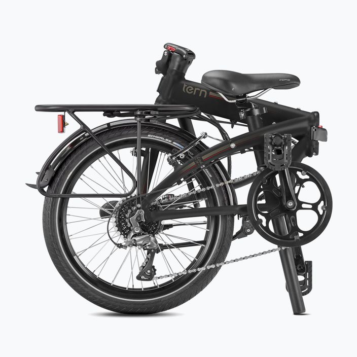 Велосипед міський складаний Tern чорний LINK D8 11