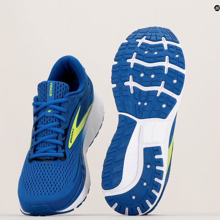 Кросівки для бігу чоловічі Brooks Trace 2 blue/nightlife/white 12