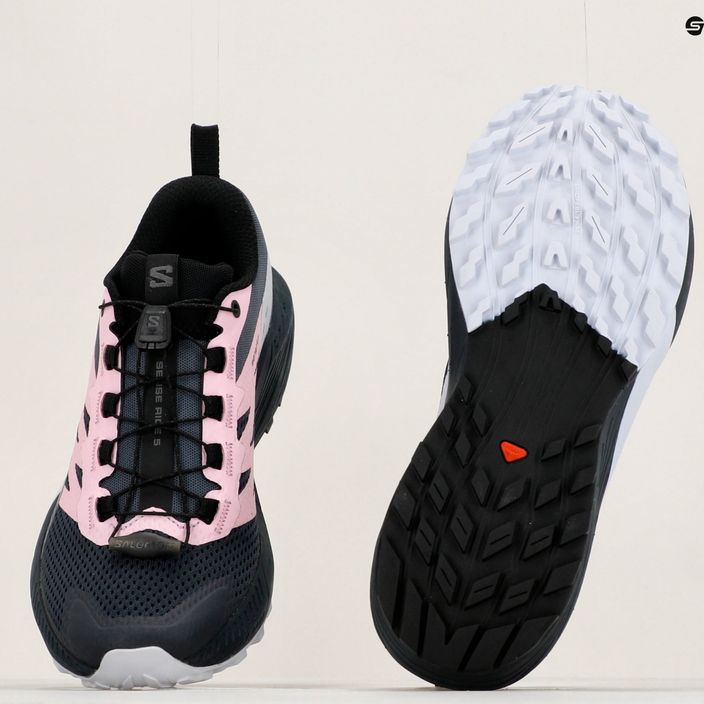 Кросівки для бігу жіночі Salomon Sense Ride 5 синьо-чорні L47147000 14