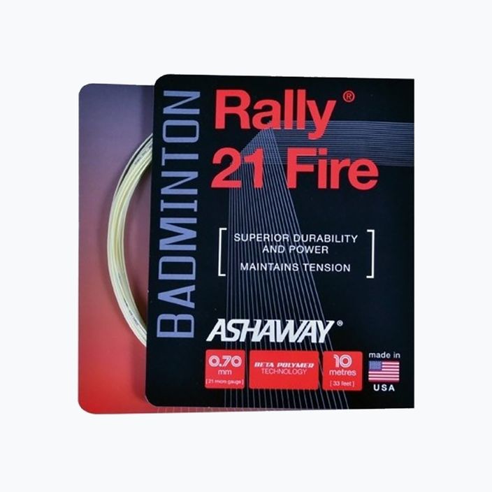 Струна для бадмінтону ASHAWAY Rally 21 - set beige