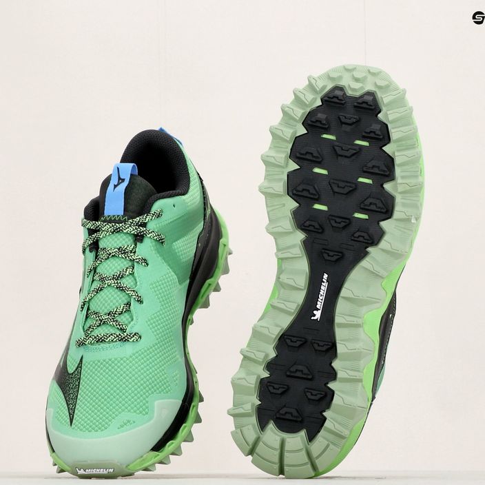 Кросівки для бігу чоловічі Mizuno Wave Mujin 9 зелені J1GJ227052 12