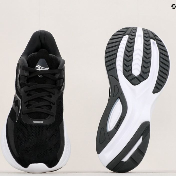 Кросівки для бігу жіночі Saucony Guide 15 black/white 14