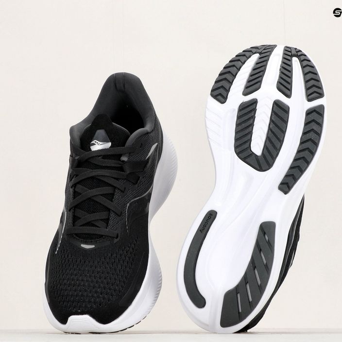 Кросівки для бігу чоловічі Saucony Ride 15 black/white S20729-05 17