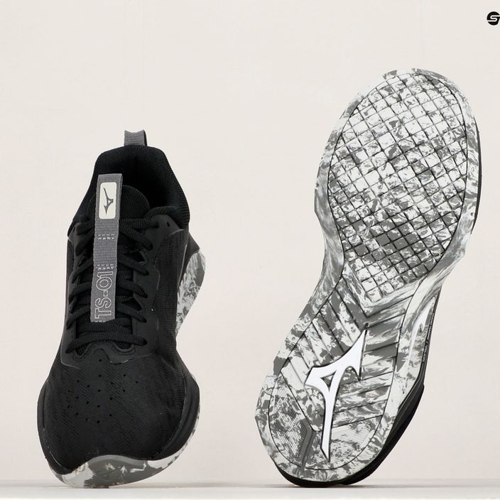 Кросівки для бігу чоловічі Mizuno TS-01 Black/White/Quiet Shade 31GC220101 14