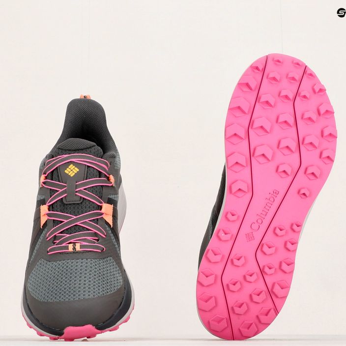 Кросівки для бігу жіночі Columbia Escape Pursuit Outdry dark grey/wild geranium 21
