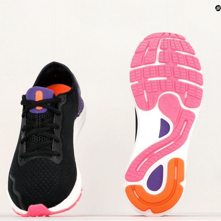 Кросівки для бігу жіночі Under Armour Hovr Sonic 6 black / galaxy purple / pink shock 3026128 16