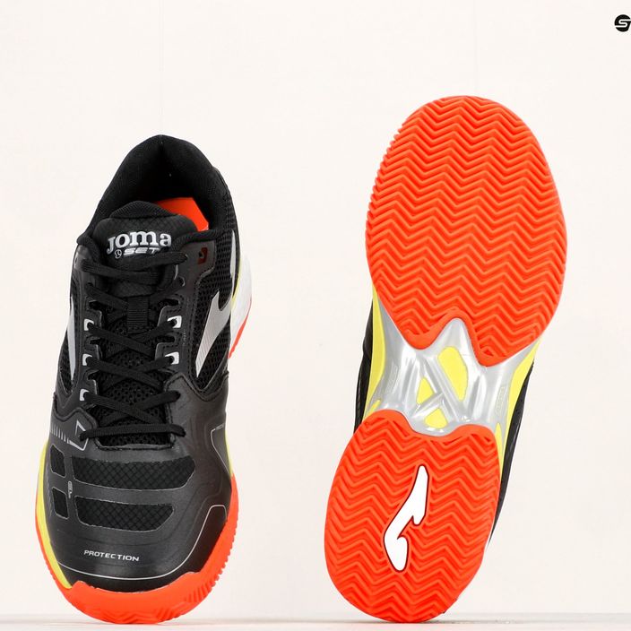 Кросівки для тенісу чоловічі Joma T.Set Clay чорні TSETW2201P 17