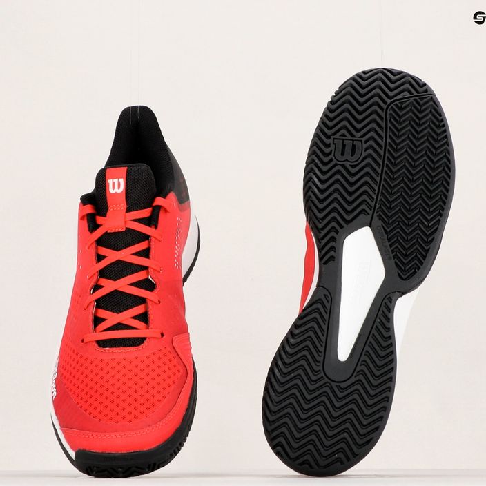Кросівки для тенісу чоловічі Wilson Kaos Stroke 2.0 червоні WRS329760 9