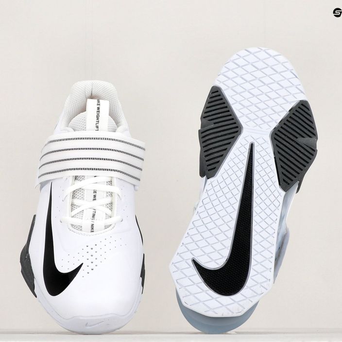 Кросівки для важкої атлетики Nike Savaleos білі CV5708-100 11