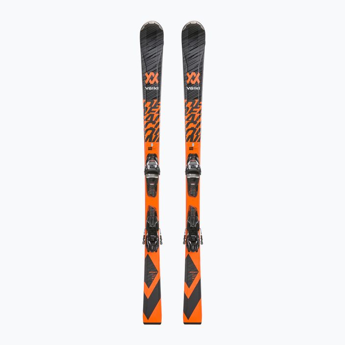 Гірські лижі Völkl Deacon XT + vMotion 10 GW чорні/помаранчеві