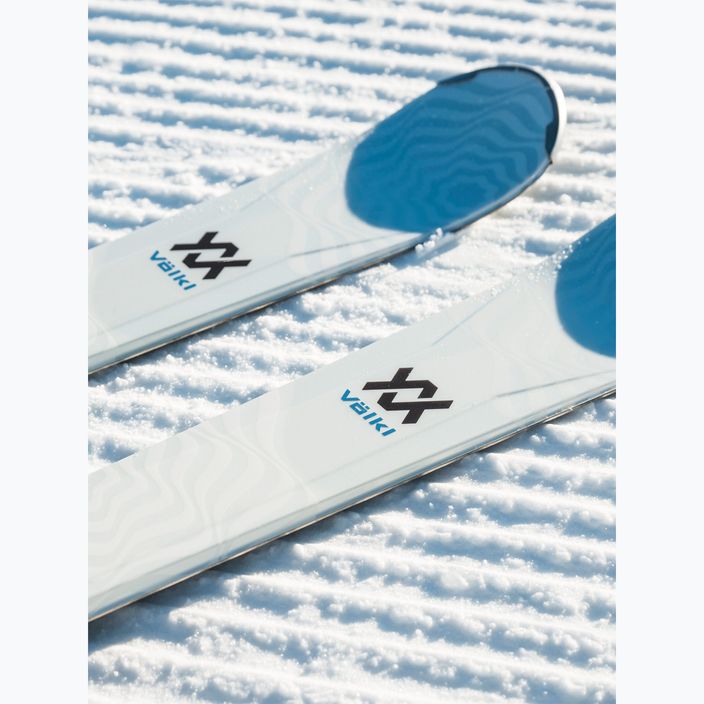 Жіночі гірські лижі Völkl Flair 76 Elite + vMotion 10 GW білі/ягідні 10