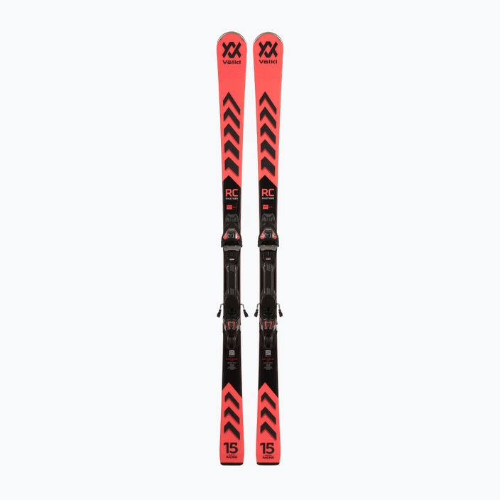 Гірські лижі Völkl Racetiger RC Red + vMotion 10 GW червоно-чорні 6