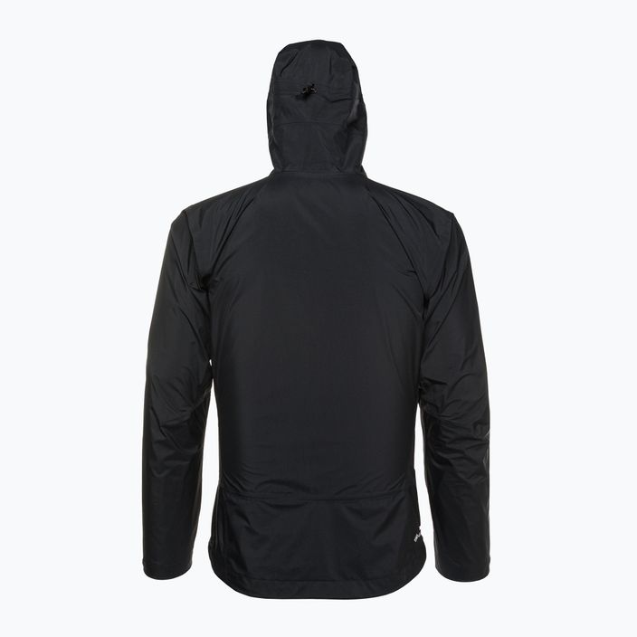 Куртка дощовик з мембраною чоловіча Rab Meridian чорна QWG-44-BL 3