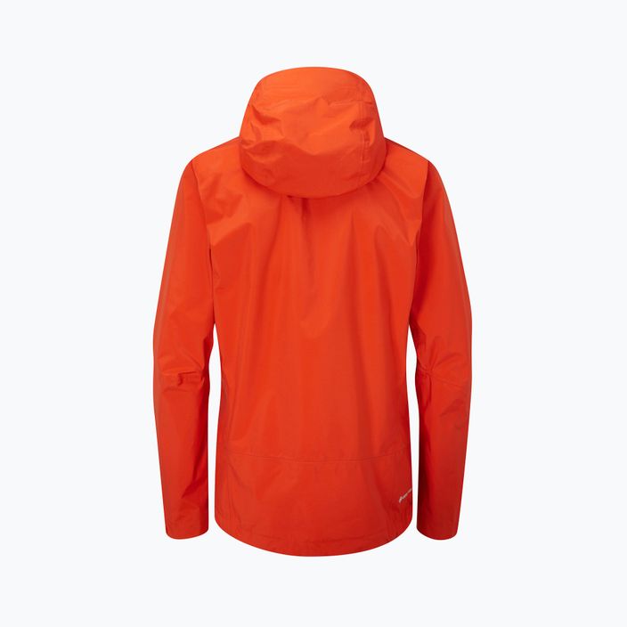 Куртка дощовик з мембраною чоловіча Rab Meridian помаранчева QWG-44-FC 2