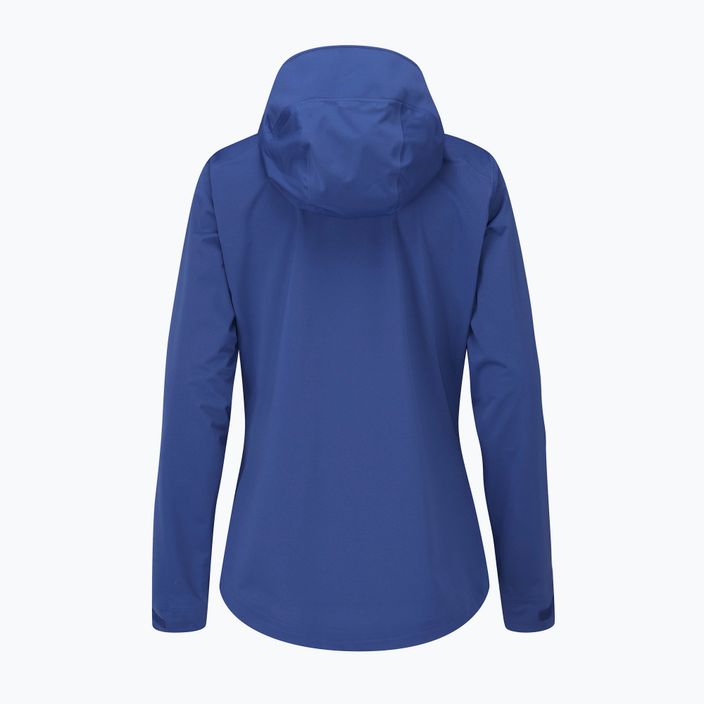 Куртка дощовик жіноча Rab Kinetic 2.0 блакитна QWG-75 11