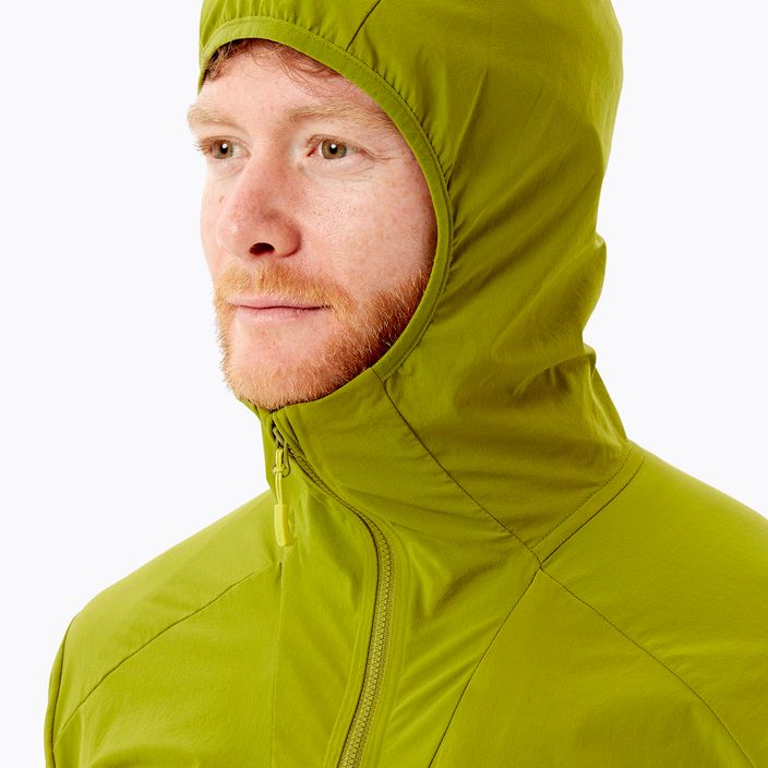 Куртка софтшел чоловіча Rab Borealis зелена QWS-35 3