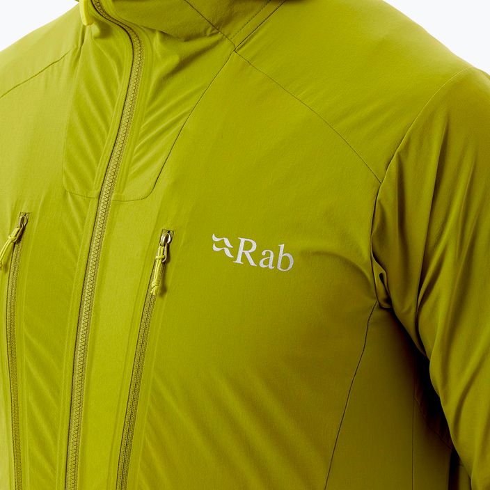 Куртка софтшел чоловіча Rab Borealis зелена QWS-35 4