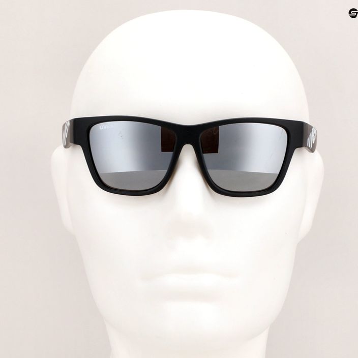 Сонцезахисні окуляри дитячі UVEX Sportstyle 508 black mat/litemirror silver 53/3/895/2216 11