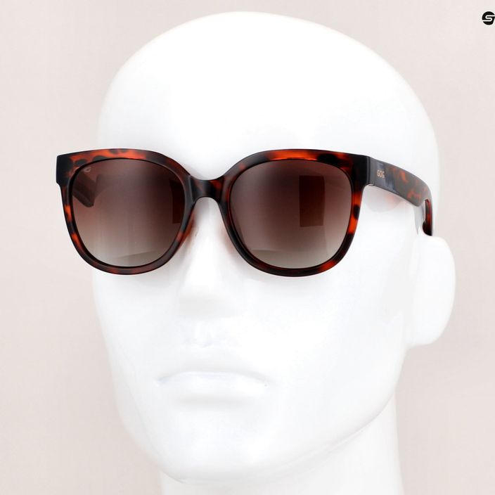 Сонцезахисні окуляри жіночі GOG Sisi fashion brown demi / gradient brown E733-2P 10