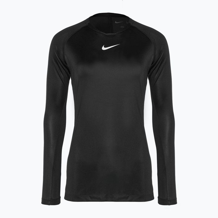 Лонгслів термічний жіночий Nike Dri-FIT Park First Layer black/white