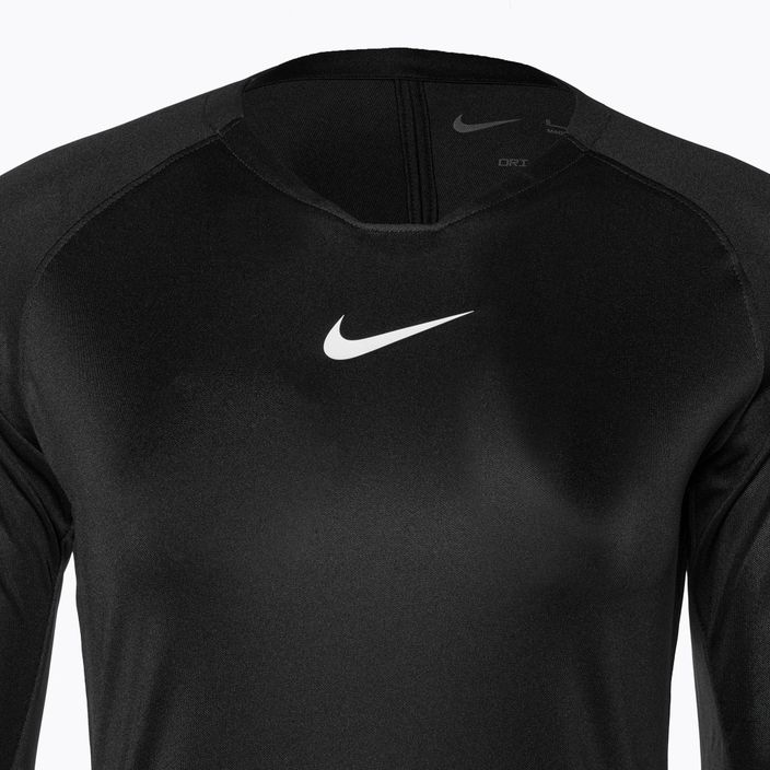 Лонгслів термічний жіночий Nike Dri-FIT Park First Layer black/white 3