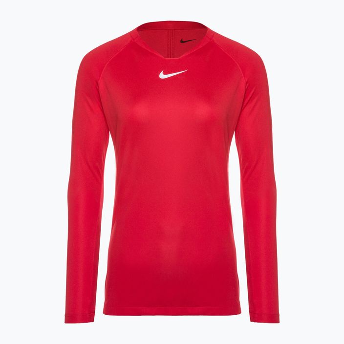 Лонгслів термічний жіночий Nike Dri-FIT Park First Layer LS university red/white