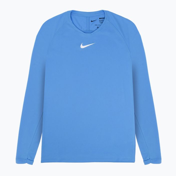 Лонгслів термічний дитячий Nike Dri-FIT Park First Layer university blue/white