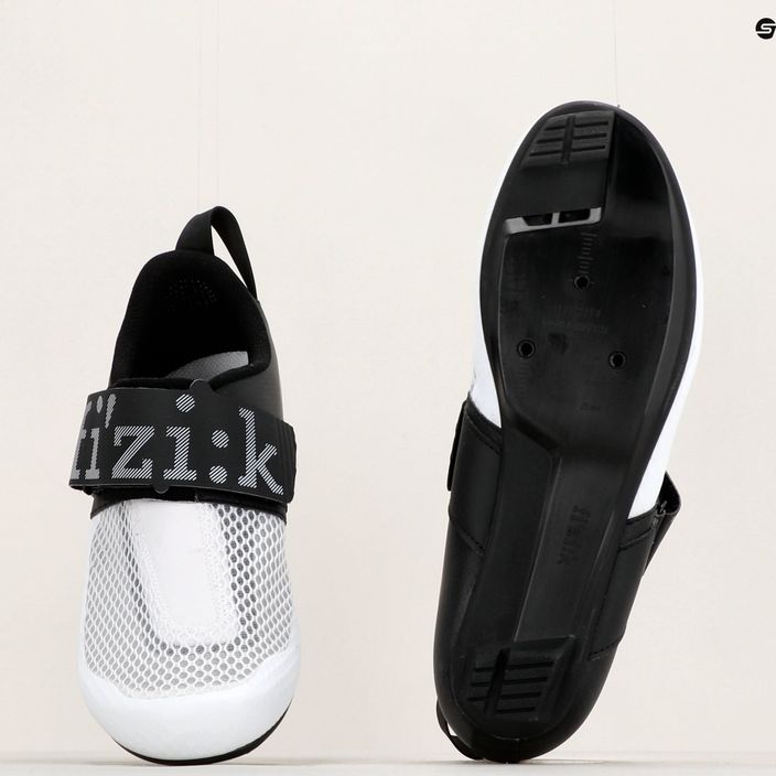 Кросівки для триатлону чоловічі Fizik Transiro Hydra white/black 18