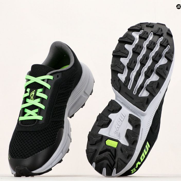 Кросівки для бігу чоловічі Inov-8 Trailfly Ultra G 280 чорні 001077-BKGYGR 13