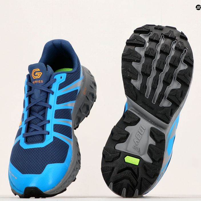Кросівки для бігу чоловічі Inov-8 Trailfly Ultra G300 Max блакитні 000977-BLGYNE 11