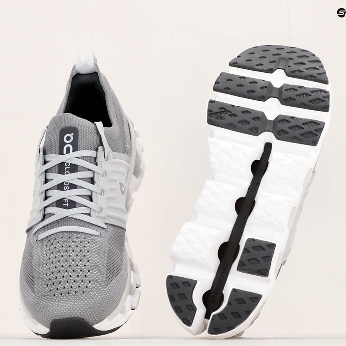 Кросівки для бігу чоловічі On Cloudswift 3 сірі 3MD10560094 18