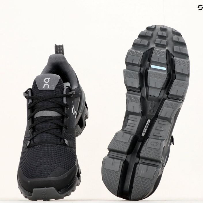 Взуття трекінгове жіноче On Cloudwander Waterproof чорне 7398602 12