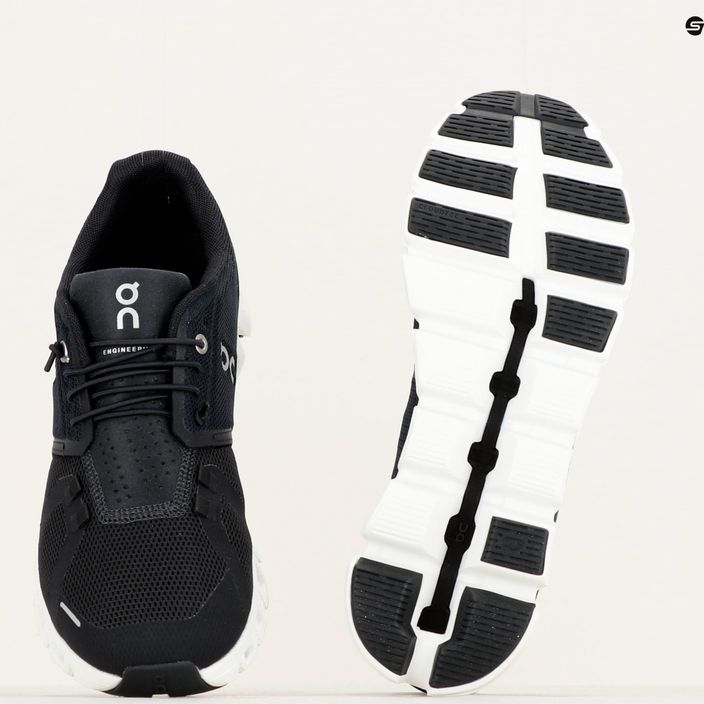 Кросівки для бігу жіночі On Cloud 5 чорні 5998904 10