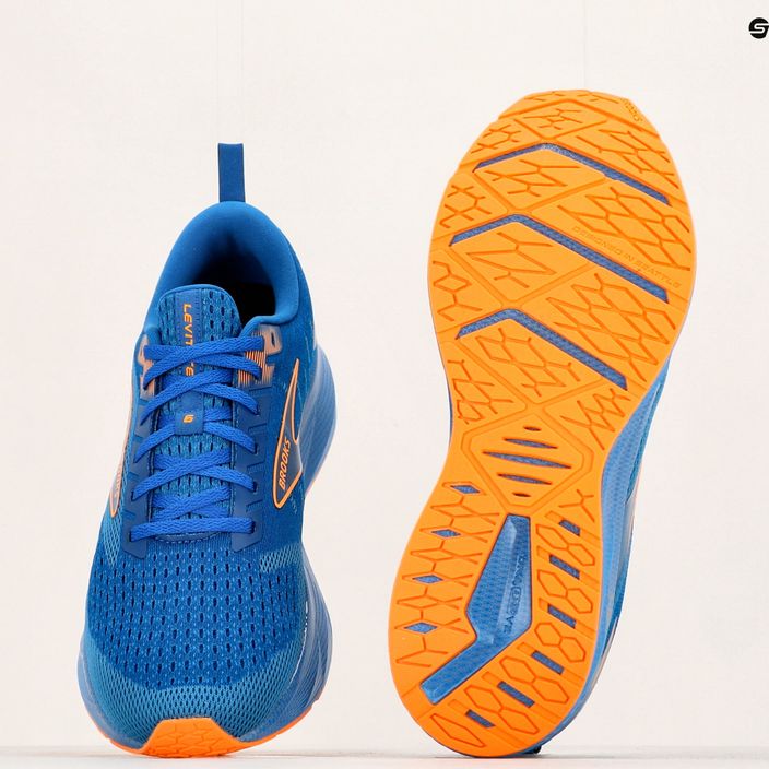 Кросівки для бігу чоловічі Brooks Levitate 6 classic blue/orange 17