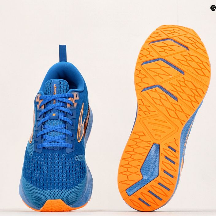 Кросівки для бігу чоловічі Brooks Levitate GTS 6 classic blue/orange 16