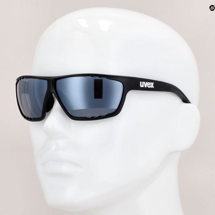 Сонцезахисні окуляри UVEX Sportstyle 706 CV black mat/litemirror silver 53/2/018/2290 11