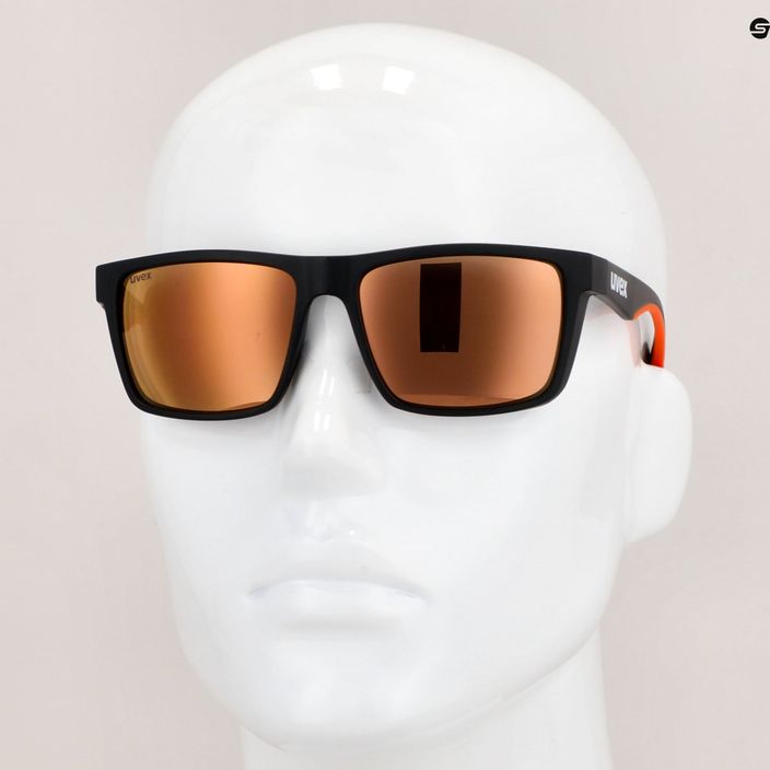 Сонцезахисні окуляри Uvex Lgl 50 CV black mat/mirror champagne 53/3/008/2297 11