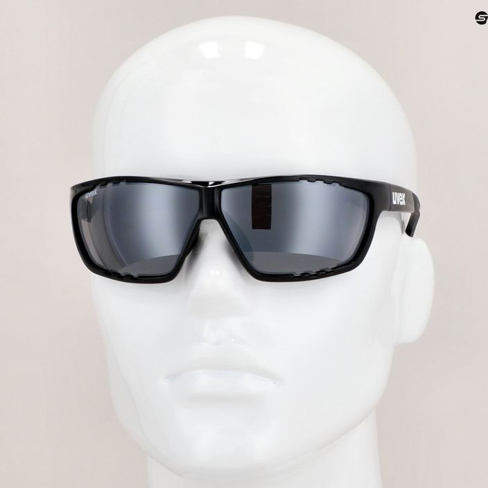 Сонцезахисні окуляри UVEX Sportstyle 706 black/litemirror silver 53/2/006/2216 11