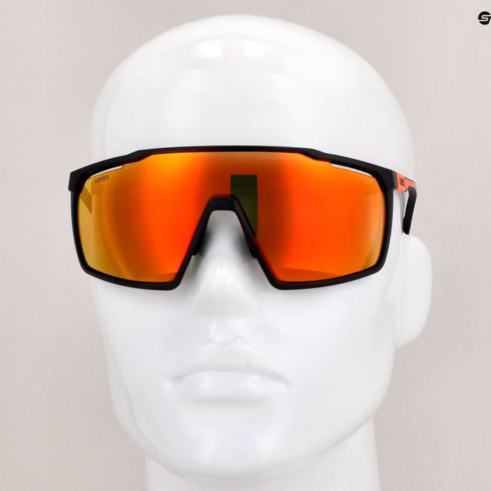 Сонцезахисні окуляри UVEX Mtn Perform black red mat/mirror red 53/3/039/2316 11