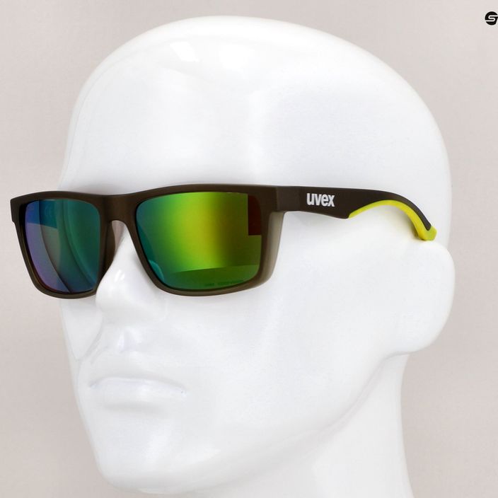 Сонцезахисні окуляри Uvex Lgl 50 CV olive matt/mirror green 53/3/008/7795 11