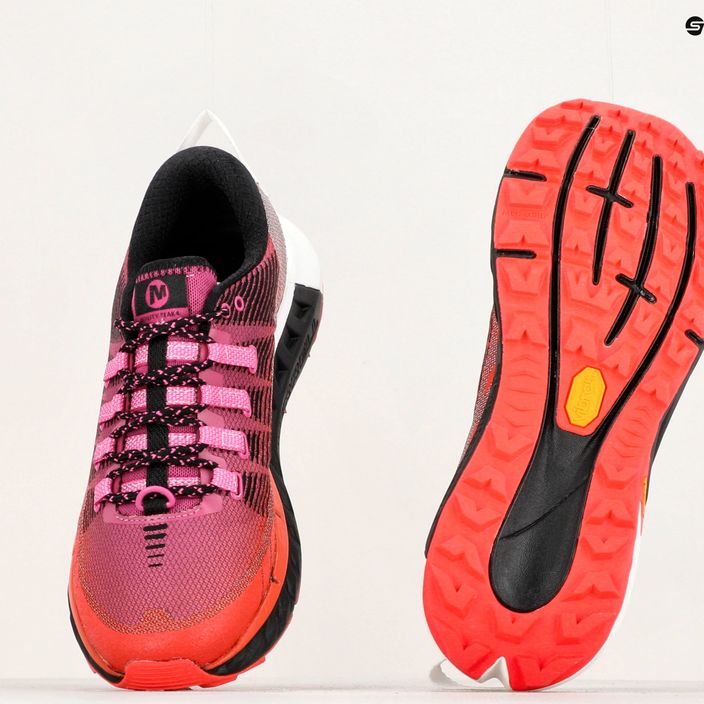 Кросівки для бігу жіночі Merrell Agility Peak 4 рожево-помаранчеві J067524 13