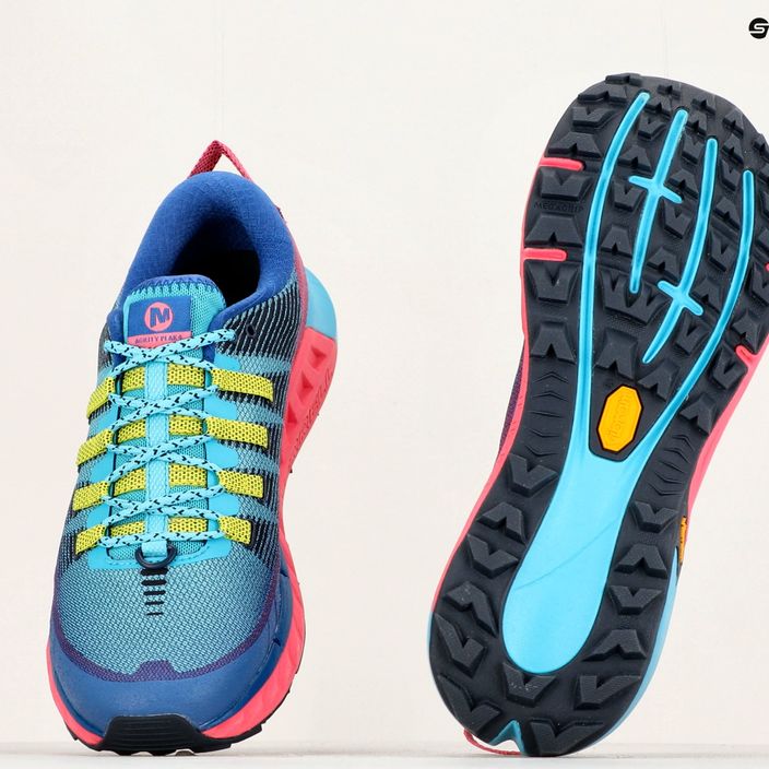 Кросівки для бігу жіночі Merrell Agility Peak 4 блакитні J135112 18